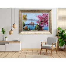 Giyense Gümüş Çerçeveli Tablo NU634