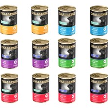 Challenge 12 Li 400 gr Karışık Köpek Konservesi
