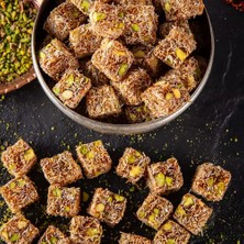 Antep Fıstıklı  Kadayıflı  Çifte Kavrulmuş Lokum