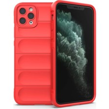 Hnrlishp Newface Iphone 11  Max Kılıf Optimum Silikon - Kırmızı