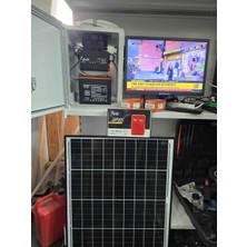 Dürüst Taşınabilir Güneş Enerjili Solar Sistem Tv Hediyeli