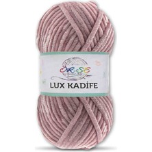 Örse,lux Kadife 33137 Açık Gül Kurusu 100 gr 130 Mt-1