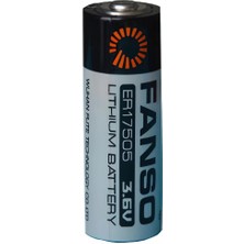 Eco Port Fanso ER17505H 3.6V A Size Lithium Pil (Li-Socl2)
