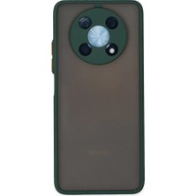 Eco Port Huawei Nova Y90 Kılıf Montreal Silikon Kapak - Yeşil