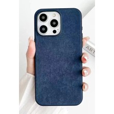 Eco Port Iphone 15 Pro Max Kılıf Karen Magsafe Kapak - Lacivert