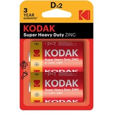 Eco Port Kodak 2 Adet Çinko Karbon Blister Büyük Pil