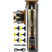 Eco Port IP-0685 Profesyonel Saç Sakal Ense Vücut Lazer Öncesi Kuaförlere Özel Tıraş Makinesi Demir Ka