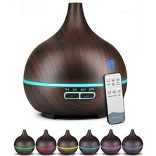 Eco Port Hava Nemlendirici 7 LED Işıklı Aromatik Oda Kokusu 550 ml Kahve Aroma Difüzörü Buhar Makinası