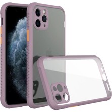 Eco Port Iphone 11 Pro Kılıf Miami Şeffaf Silikon - Açık Mor