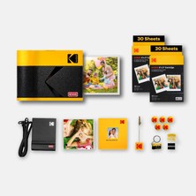 Kodak Mini 3 Era Sarı 3x3 + 60 Yaprak + Aksesuar Kiti