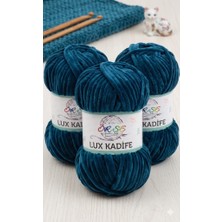 Örse,lux Kadife 33124 Petrol Mavi 100 gr 130 Mt-3 Adet
