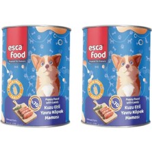 Miçiko Esca Food Kuzu Etli Yavru Köpek Konserve Maması 2X415GR