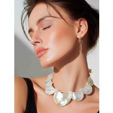 Meryemce Tasarımlar Deniz Kabuğu Orijinal Sedefli Kolye