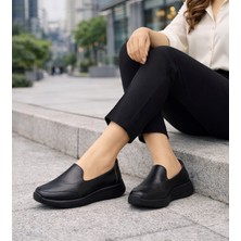 TwoEgoist Kadın Hakiki Deri Anatomik Hafif Konfort Günlük Ayakkabı