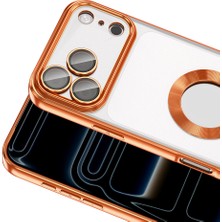 Zipax Apple iPhone 17 Pro Uyumlu Kılıf Kamera Korumalı Logo Gösteren Zr-Omega