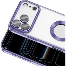 Zipax Apple iPhone 17 Pro Uyumlu Kılıf Kamera Korumalı Logo Gösteren Zr-Omega