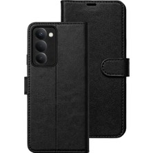 Zipax Xiaomi Redmi 15 5g Uyumlu Kılıf Kapaklı Standlı Cüzdanlı Azn-Trends