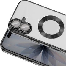 Zipax Apple iPhone 17 Uyumlu Kılıf Kamera Korumalı Logo Gösteren Zr-Omega