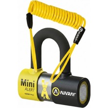 Auvray Mini Extrem Alarmlı Disk Kilidi Sra Onaylı