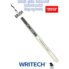 Writech Teknik Çizim Kalemi Basmalı Model Siyah Mürekkep Tr'de Ilk