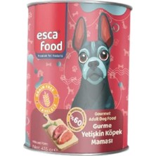 Miçiko Esca Food Gurme Etli Yetişkin Köpek Konserve Maması 415GR