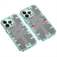 Eco Port Iphone 13 Pro Max Kılıf Mekanik Bumper Kapak - Yeşil