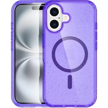 Eco Port Iphone 16 Plus Kılıf  Magsafe Kapak - Mor