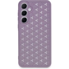 Eco Port Samsung Galaxy A15 4g Kılıf Petek Silikon Kapak - Lila