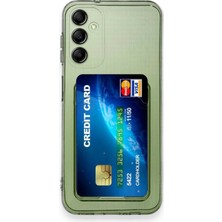 Hnrlishp Newface  Galaxy A35 5g Kılıf Kart Şeffaf Silikon - Şeffaf