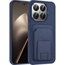 Zipax Xiaomi 15T Pro Uyumlu Kılıf Kartlıklı Stand Olma Özellikli Zr-Bikart