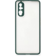 Eco Port Oppo Find X2 Kılıf Montreal Silikon Kapak - Yeşil