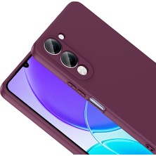 Zipax Vivo Y04 Uyumlu Kılıf Kamera Korumalı Içi Kadife Lansman Silikon Zr-Mara