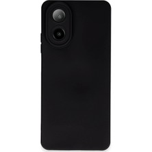 Eco Port Oppo A38 Kılıf Nano Içi Kadife Silikon - Siyah