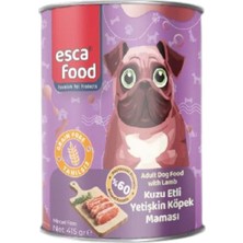 Miçiko Esca Food Kuzu Etli Yetişkin Köpek Konserve Maması 415GR