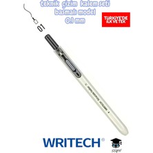 Writech Teknik Çizim Kalemi Basmalı Model Siyah Mürekkep Tr'de Ilk