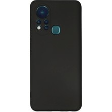 Eco Port Infinix Hot 11S Kılıf Nano Içi Kadife Silikon - Siyah