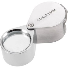 Eco Port 10X21 Full Çelik Kaplı Büyüteç Lüp