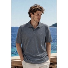 Damga Erkek Premium Comfort Füme Polo Yaka T Shirt