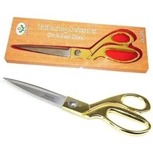 EkoAlışverişDünyam Profesyonel Terzi Makası - Altın Saplı Makas Büyük Boy