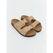 Lc Waikiki Yeni Sezon Çift Bantlı Kadın Terlik