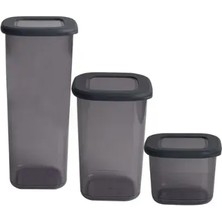 EkoAlışverişDünyam 3 Boy Erzak Saklama Kabı