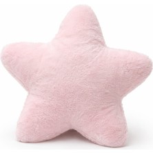 Peluş Çift Taraflı Yumuşak Dekoratif Yıldız Minder Kılıfı