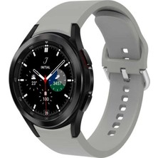 Zore Samsung Galaxy Watch 4 Classic 46MM Uyumlu Kordon Silikon Spor Görünümlü Esnek Yumuşak Krd-50 Kayış