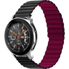 Zore Samsung Galaxy Watch 42MM Uyumlu Kordon Suni Deri Yumuşak Soft Yüzey Krd-52 Kayış