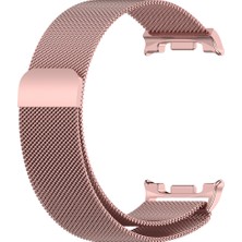 Samsung Galaxy Watch 8 Uyumlu Zore Krd-01 Metal Kordon