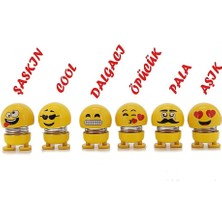 EkoAlışverişDünyam Zıp Zıp Kafalar Sevimli Kafa Sallayan Emojiler Çılgın Kafalar