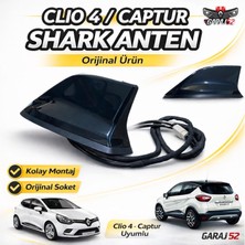 Renault Clio 4 Captur 2013-2020 Balık Sırtı (Shark) Anten | Orijinal Mais Ürün