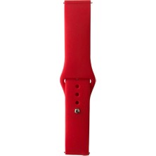 Zore Samsung Galaxy Watch 42MM Uyumlu Band Serisi 20MM Klasik Kordon Silikon Strap Kayış