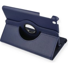Eco Port Ipad Mini 1 Kılıf 360 Tablet Deri Kılıf - Lacivert
