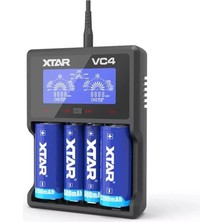 Eco Port Xtar Vc4 Dörtlü Li-Ion / Nı-Cd / Nı-Mh Pil Şarj Cihazı